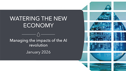 Watering the new economy