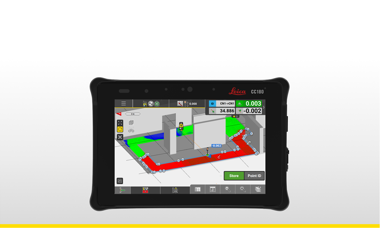 Leica iCON build layout software